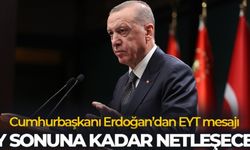 Cumhurbaşkanı Erdoğan'dan EYT açıklaması