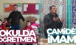 Okulda öğretmen, camide imam