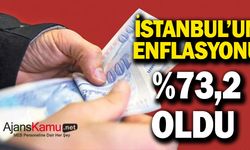 İstanbul’un enflasyonu yüzde 73,02 oldu