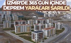 İzmir'de 365 gün içinde deprem yaraları sarıldı