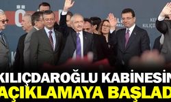 Kılıçdaroğlu'nun Kabinesi Belli Olmaya Başladı