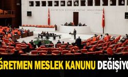 Öğretmenlik Meslek Kanunu değişiyor