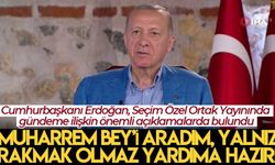 Cumhurbaşkanı Erdoğan Muharrem İnce İle Görüşmesini Anlattı