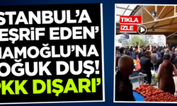 Ekrem İmamoğlu'na Tuzla ziyaretinde vatandaş tepki gösterdi: PKK dışarı