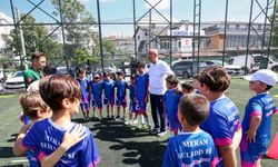 Başkan Kavuş, yaz spor okulu öğrencileriyle buluştu