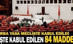 84 Maddelik Torba Yasa Meclis'te kabul edildi... İşte alınan kararlar