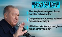 Erdoğan Yeniden Refah’a isim vermeden yüklendi: Bunun adı siyasi şantaj