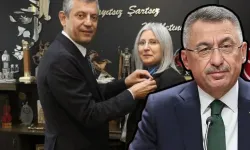 AK Parti'li Fuat Oktay’ın eski eşi CHP'ye katıldı! Rozetini Özgür Özel taktı