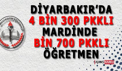 Diyarbakır'da 4 bin 300 Mardin'de Bin 700 Öğretmen Açığa Alındı