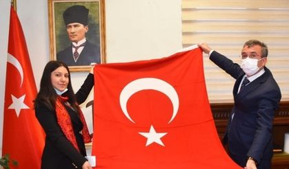Gaziantep’ten Kırıkkale’ye bayrak ve toprak