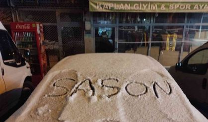 Sason’da okullar kar yağışı nedeniyle 1 gün tatil edildi