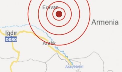 Ermenistan’da meydana gelen deprem Iğdır’da da hissedildi