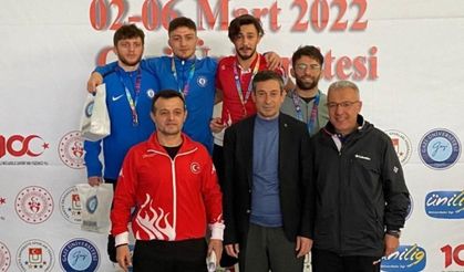 Bartın Üniversitesi sporcuları Türkiye Şampiyonası’nda 7 madalya aldı