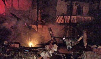 Amasya’da iki ev yandı
