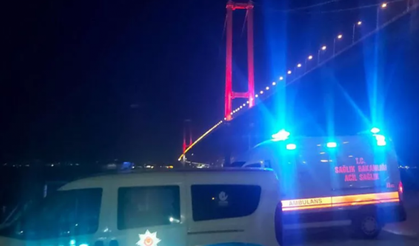 Polis memuru Osmangazi Köprüsü'nden atlayarak intihar etti