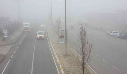 Erzincan’da sis ve soğuk hava etkili oldu