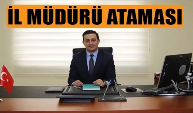 Mustafa Ekici il müdürü olarak atandı
