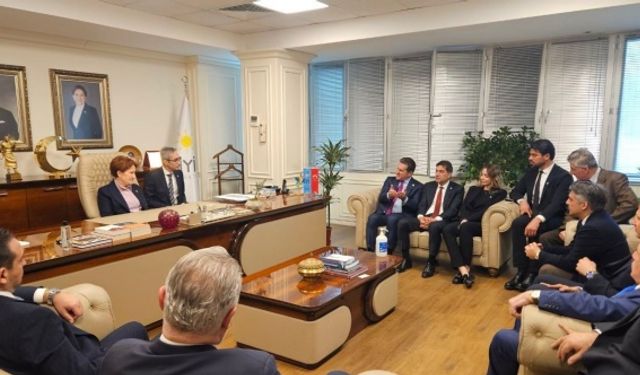 TDP Genel Başkanı Mustafa Sarıgül’den İYİ Parti’ye geçmiş olsun ziyareti