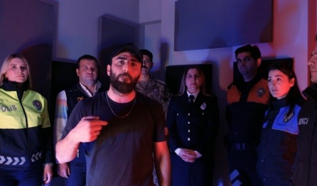 Erzincan polisinden "Doğuştan" rap klipi