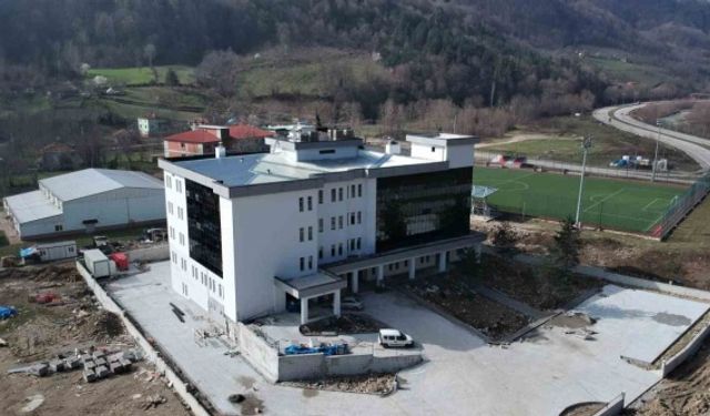 Sinop’un yeni ilçe devlet hastanesinde sona yaklaşıldı