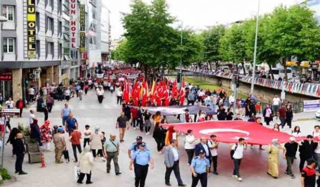 4 gün süren Atatürk ve İstiklal Yolu Yürüyüşü sona erdi
