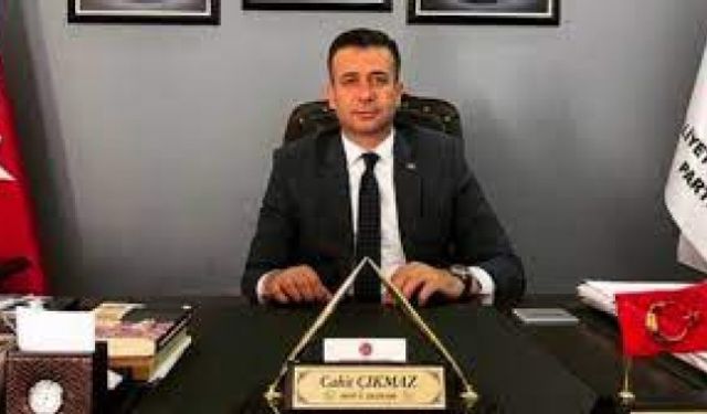 MHP Gaziantep İl Başkanı Cahit Çıkmaz görevinden istifa etti