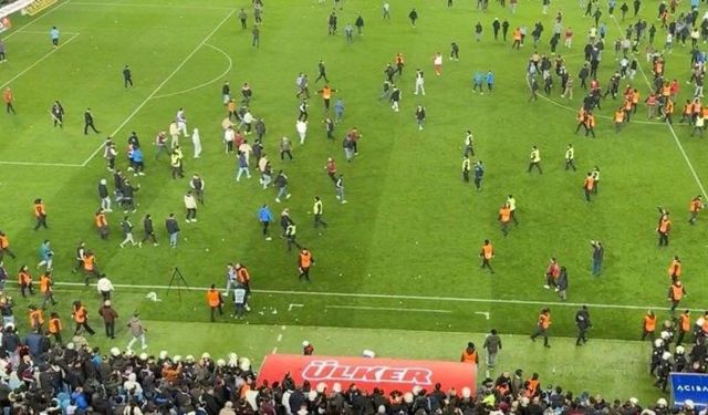Trabzonspor-Fenerbahçe maçı olaylarında 12 gözaltı