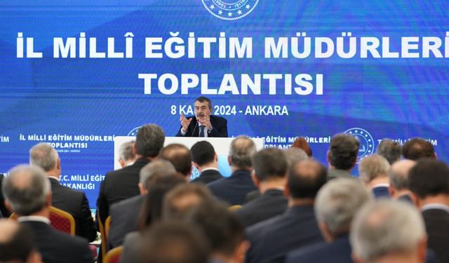 Bakan Yusuf Tekin İl Milli Eğitim Müdürleriyle Toplantı Düzenledi