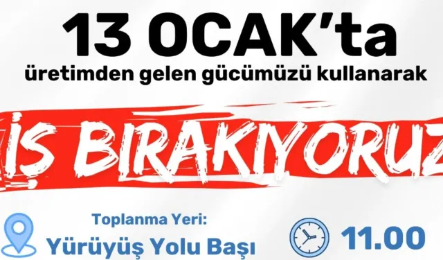 Binlerce Öğretmen 13 Ocak'ta İş Bırakacak