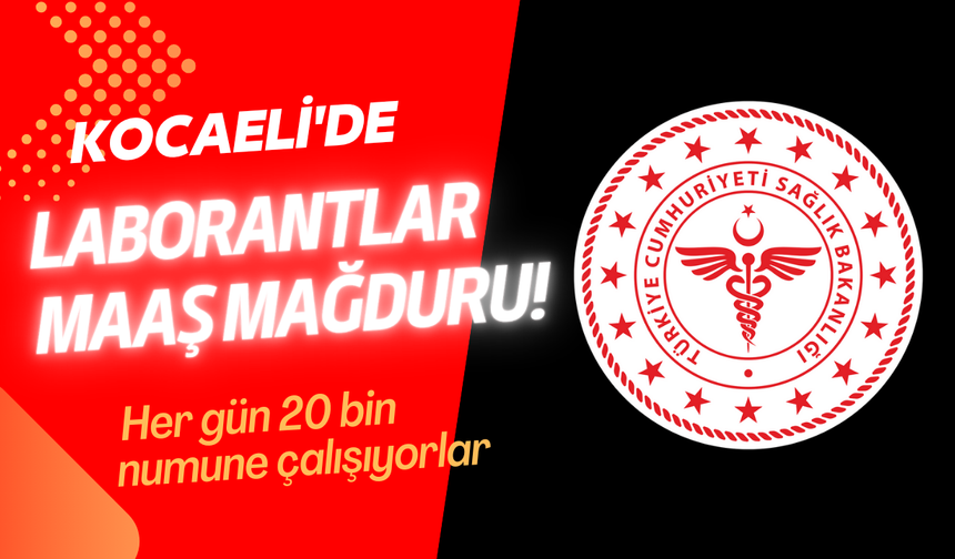 Kocaeli'nde Taşeron Laborantlar Maaş Mağduriyeti yaşıyor!